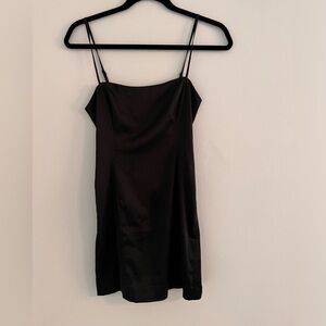 Aritzia - Sunday best satin mini dress